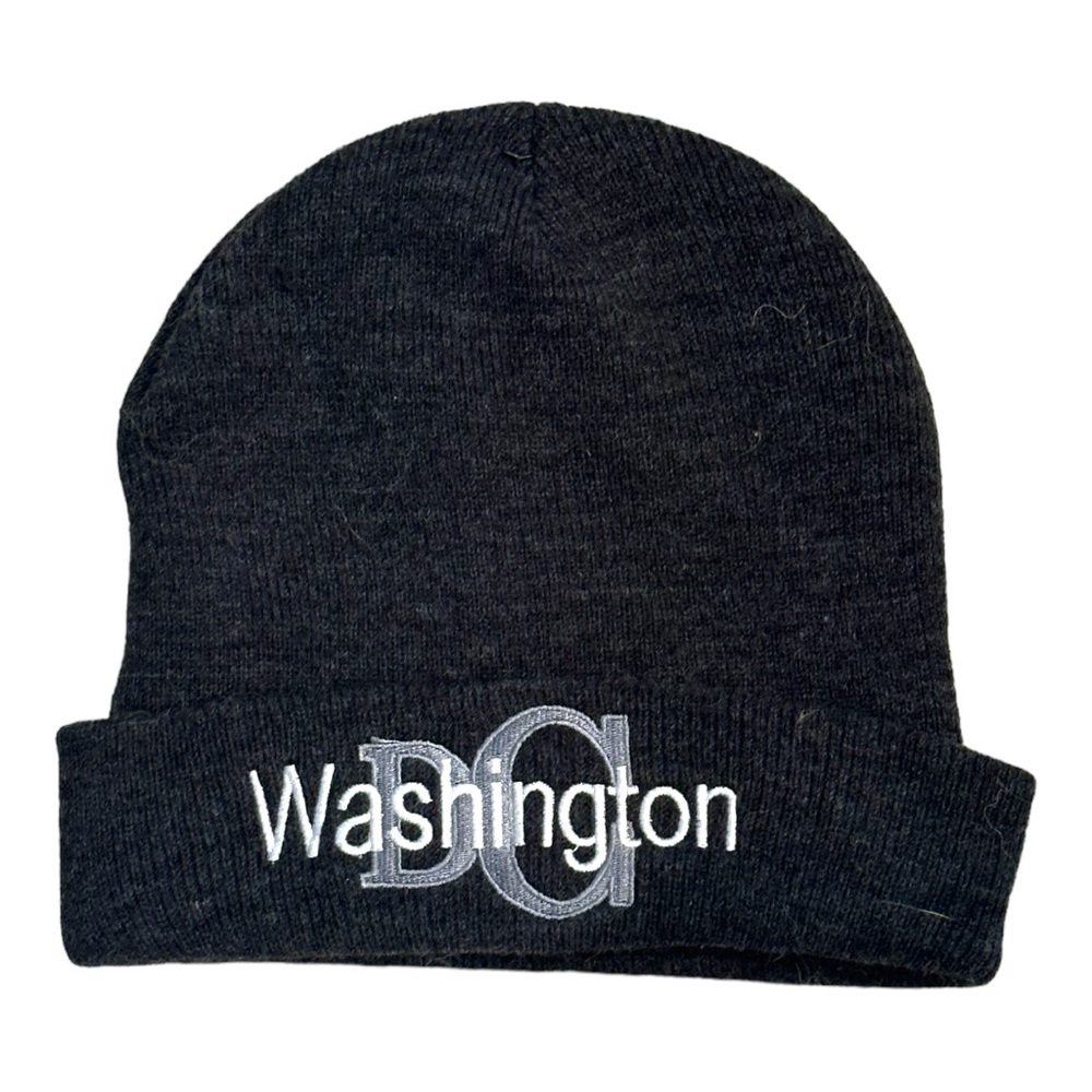Washington, D.C. Unisex Dark Heather Grey Beanie